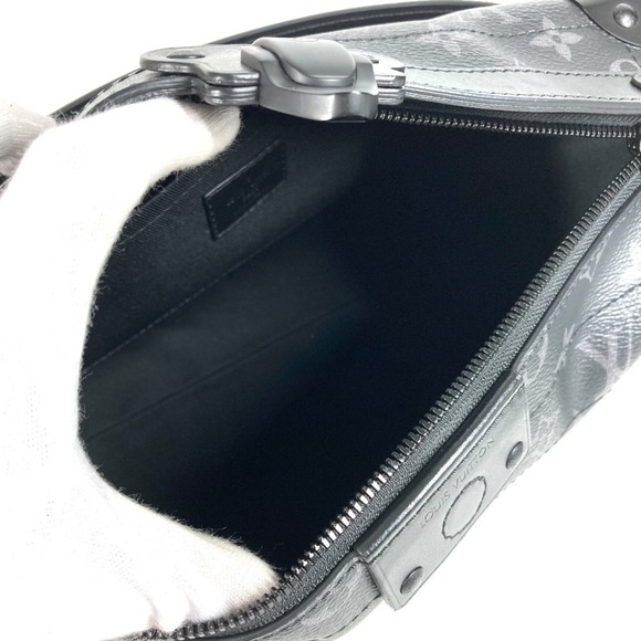 LOUIS VUITTON M11744 Monogram Eclipse Soul Trunk EW 3-Way Bag, Handbag, Clutc... - Picture 10 of 16